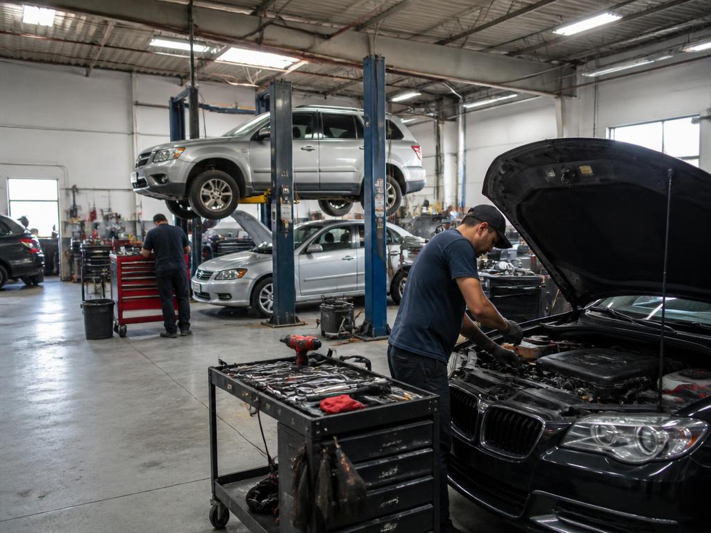 Modern Service Bays